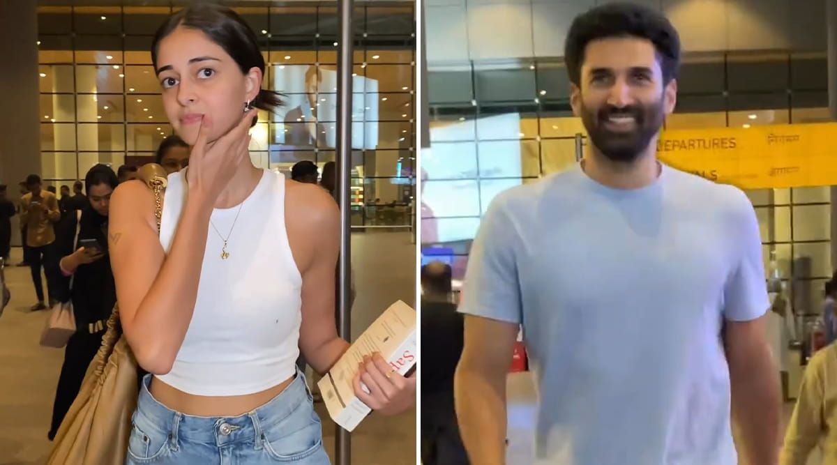 Ananya Panday & Aditya Roy Kapur Return From Secret Vacation, Watch Video!