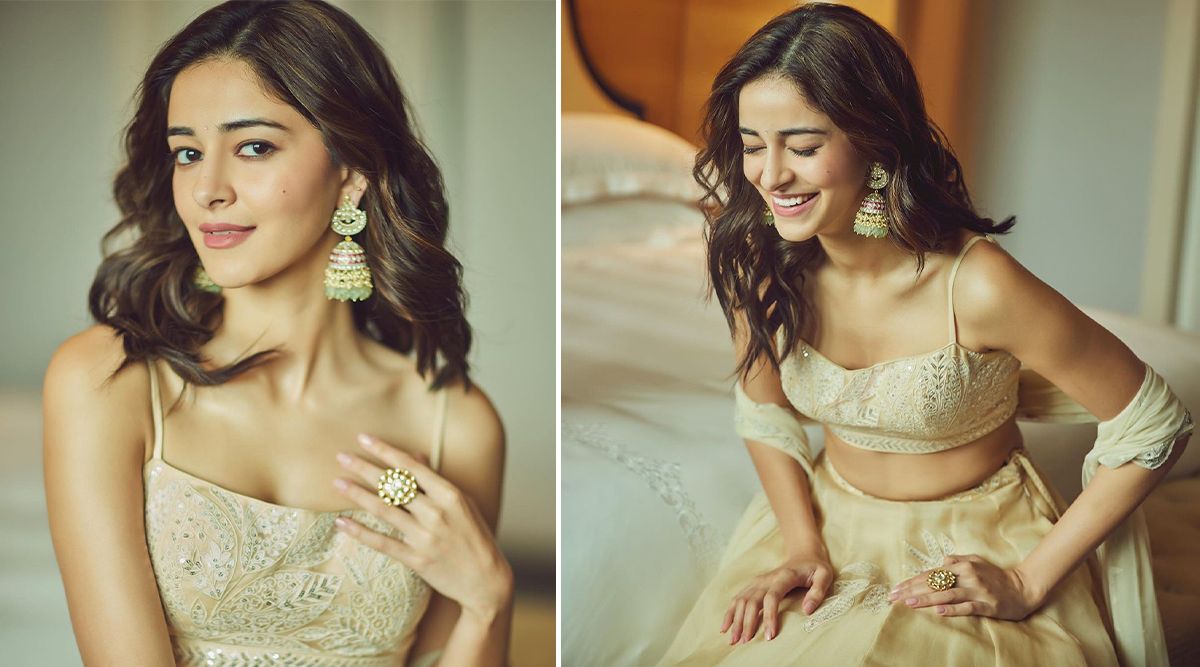 Ananya Pandey is a vision to behold in Rs 1.25 Lakh lehenga