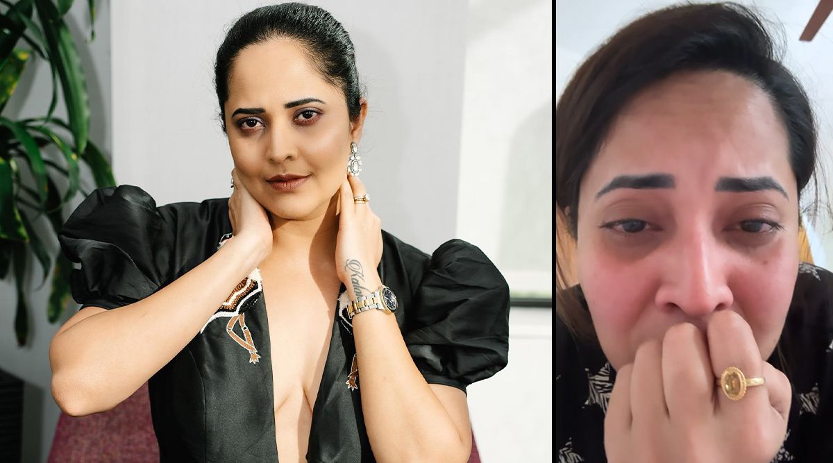 Oh No! Anasuya Bharadwaj BREAKS DOWN In A Video Shared On Instagram; ‘I Am Vulnerable….’ (Watch Video)