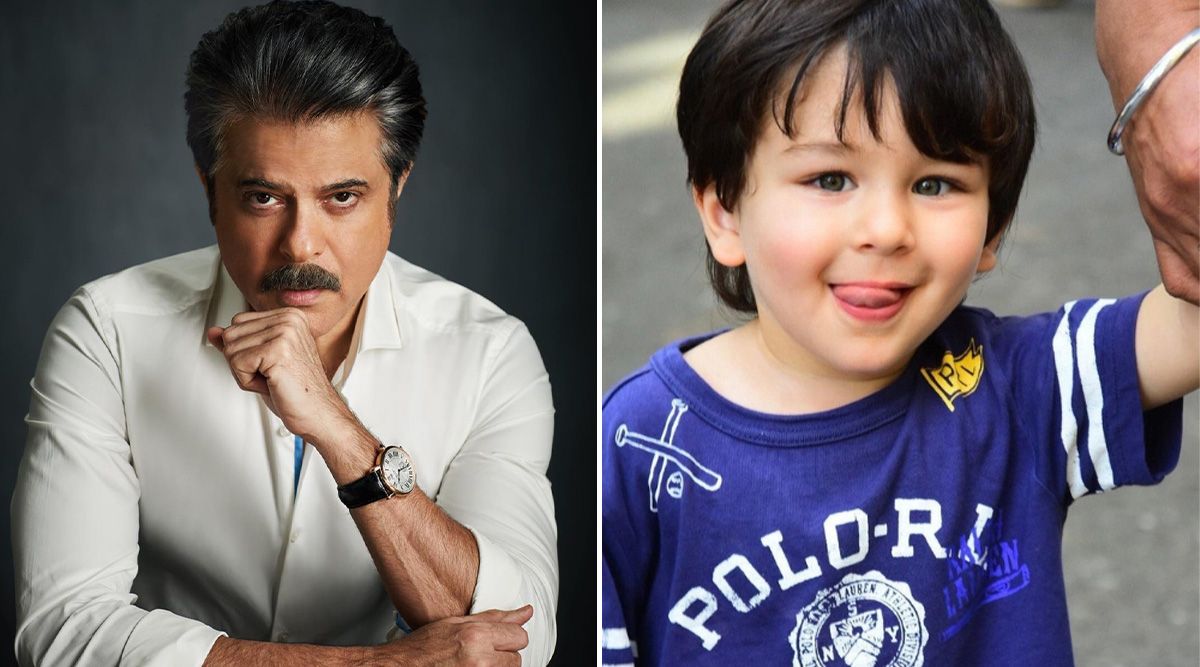 Anil Kapoor jokes about working with the infamous Taimur Ali Khan; says Tim will play his father's role