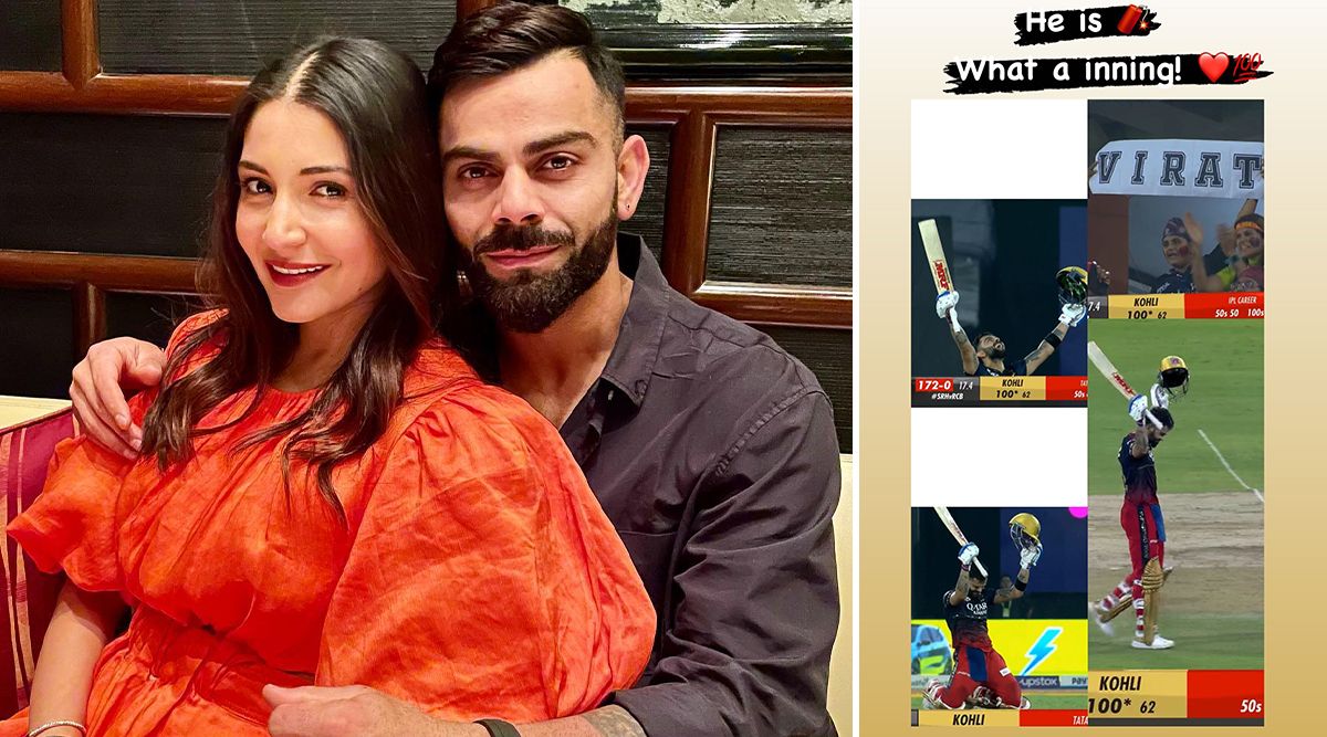 IPL 2023: How Romantic…. Anushka Sharma Refers To Virat Kohli As The 'KING' On Video Call After His Sparkling Century V/S Hyderabad