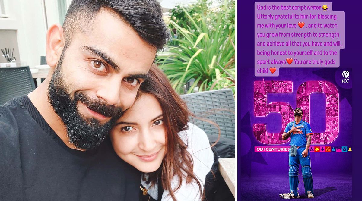 "You Are Truly God's Child," Anushka Sharma’s Heartfelt Note To Husband Virat Kohli After India’s Historic Win! 