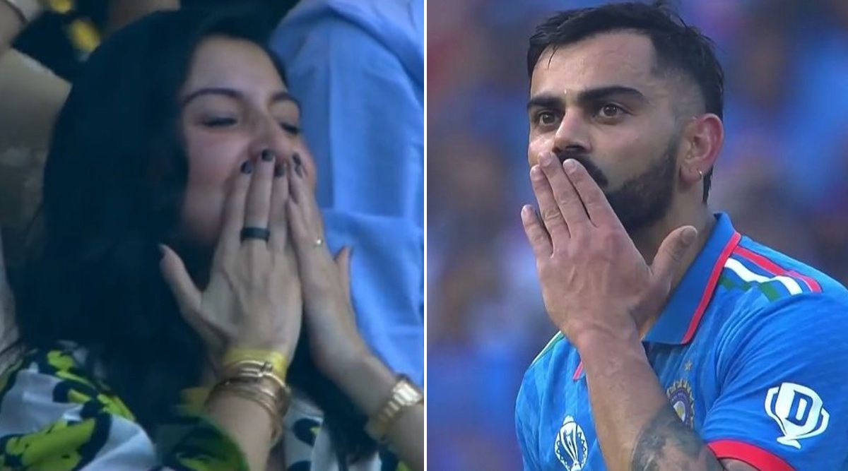 Watch: Anushka Sharma's Mushy Reaction As Virat Kohli Makes History At World Cup Semi-Finals!
