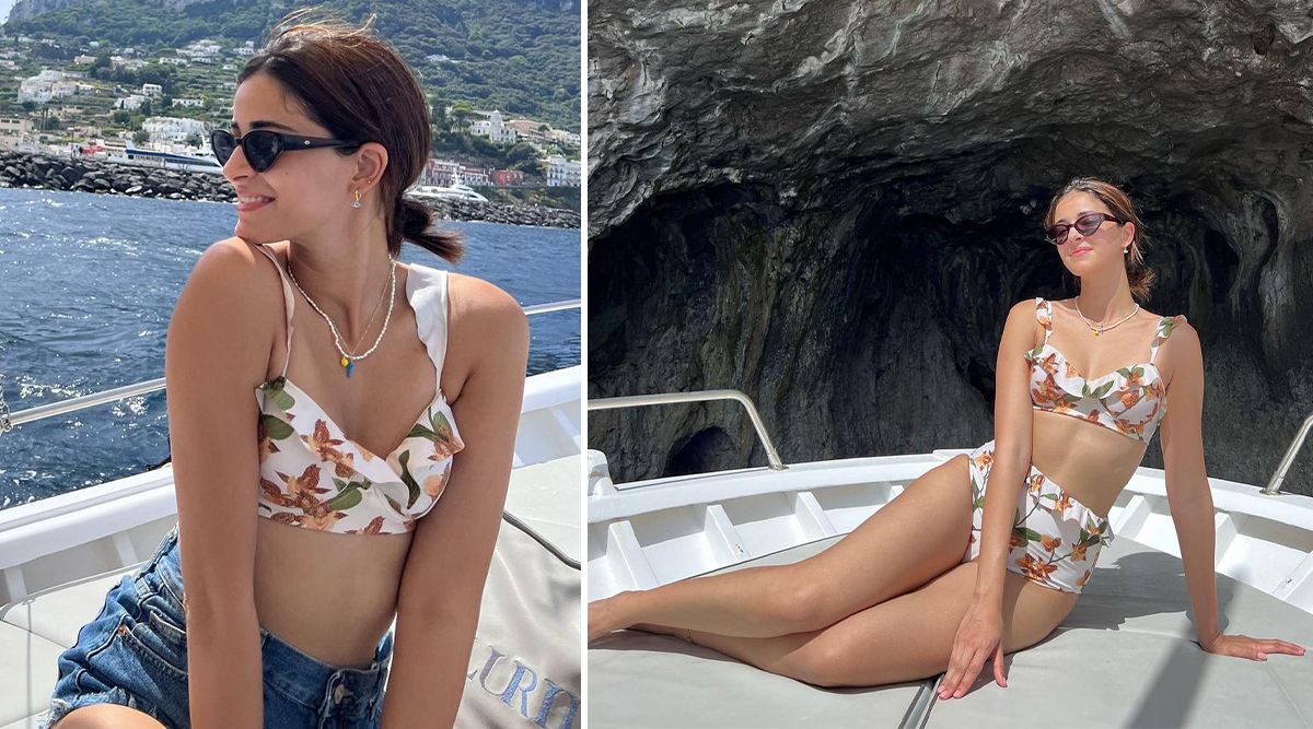 Ananya Panday raises the sizzle in a white bikini and shares photos from her trip to Italy