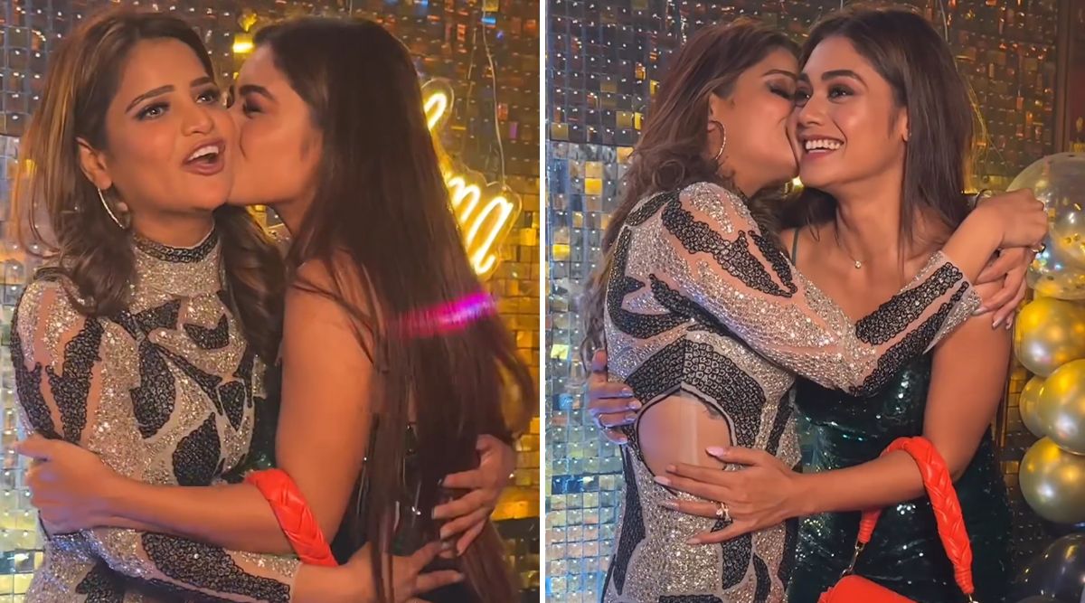 Archana Gautam Gets HUGS And KISSES From Srijeeta De, Nyra Banerjee At Birthday BASH (Watch Video)