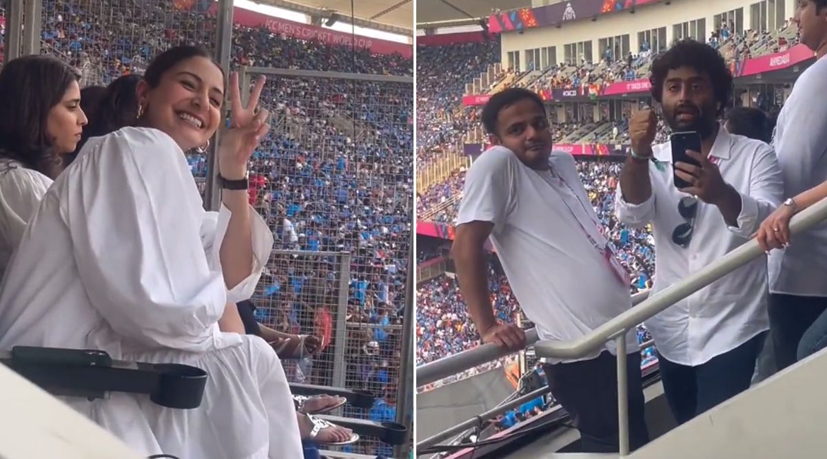 Aww! Arijit Singh's Heartwarming Request For Photo With Anushka Sharma Steals The Show During India Vs Pakistan Match! (Watch Video)