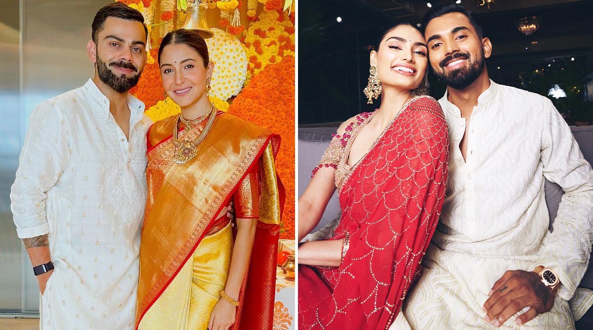 Ganesh Chaturthi 2023: Athiya Shetty, KL Rahul, Anushka Sharma, And Virat Kohli's Adorable Pics From Celebration, Fans are Swooning! (View Pics)