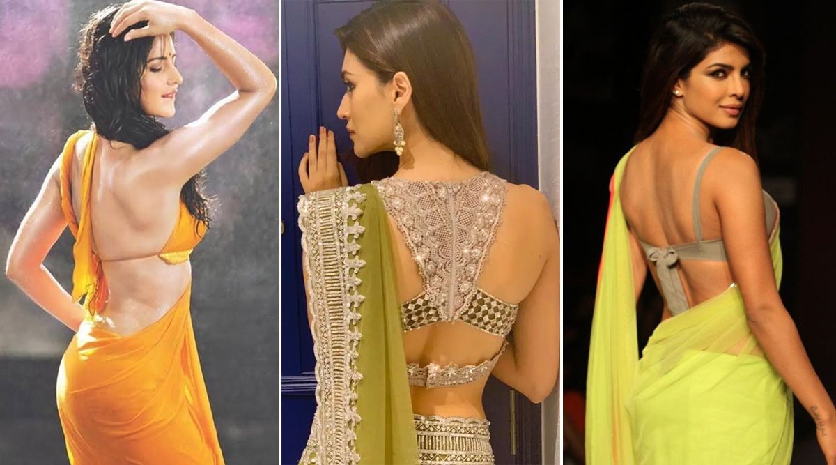 Look at the top 5 Bollywood celebs who donned backless blouse confidently and aced it gracefully!