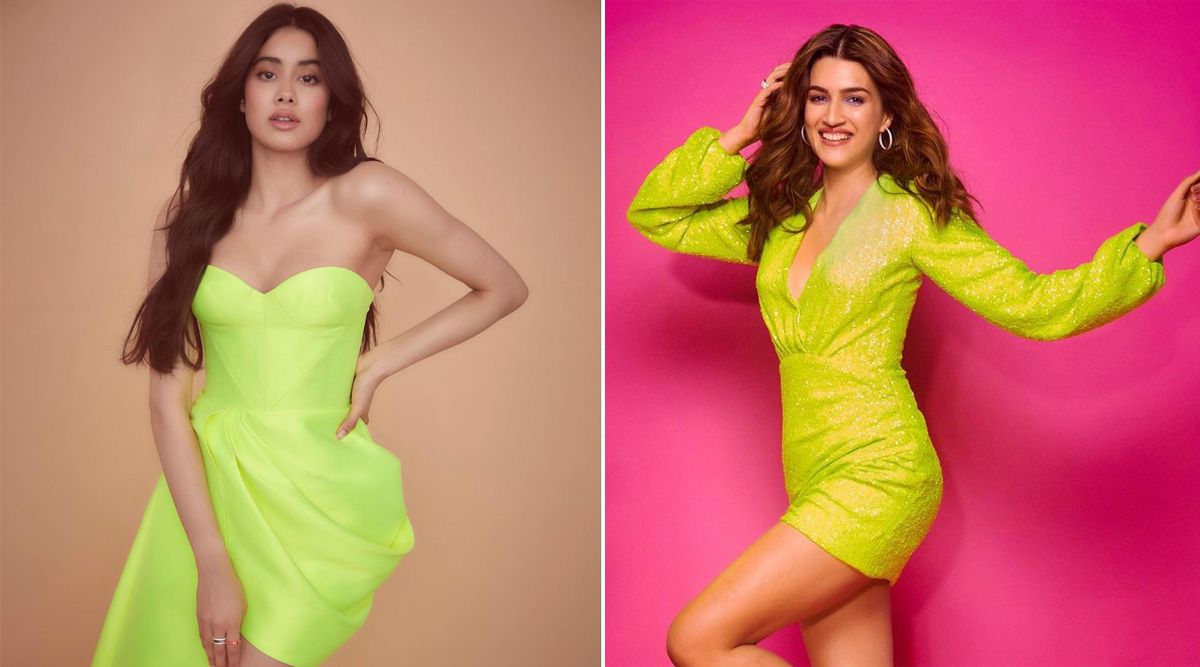 Janhvi Kapoor to Kriti Sanon: 5 celeb-selected neon green outfits we want to see forever