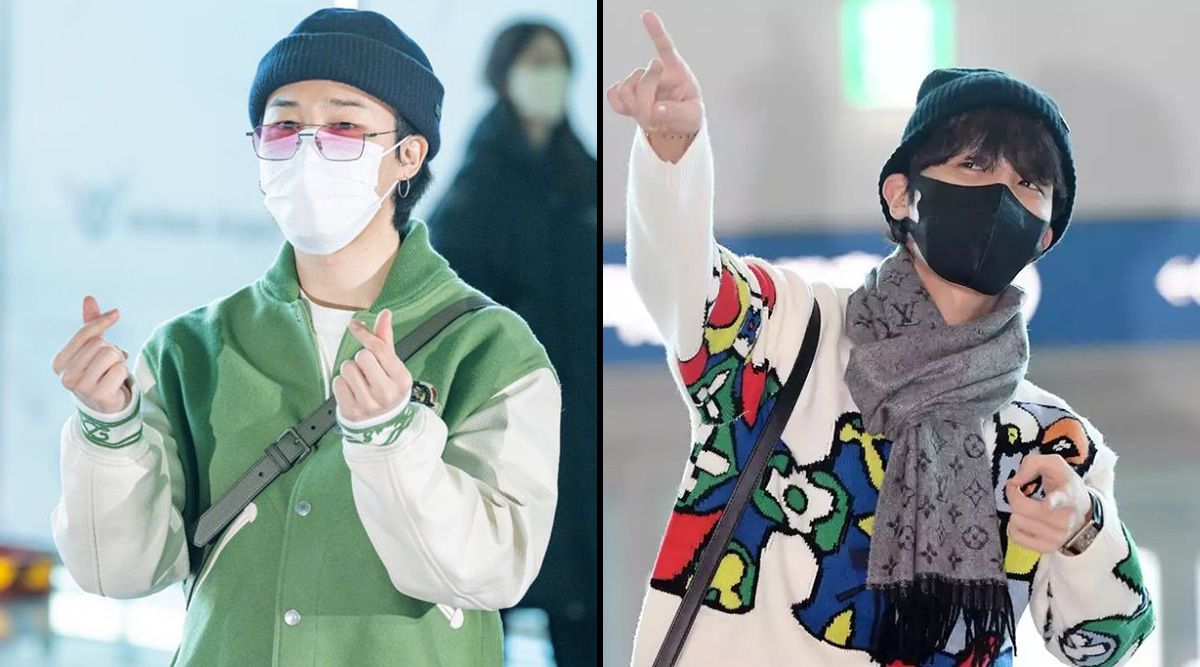BTS, Jimin, and J-Hope show heart signs toward fans while leaving for Paris Fashion Week; See Here!