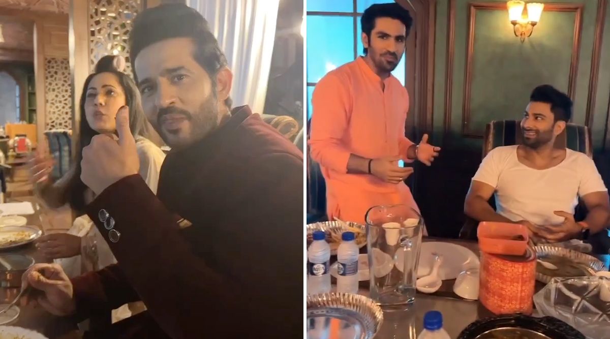 Bade Acche Lagte Hain 2: Randeep Rai, Pooja Banerjee, Niti Tyalor And Team Bond Over A HEARTY MEAL On The Sets Of The Show! ( Watch Video)