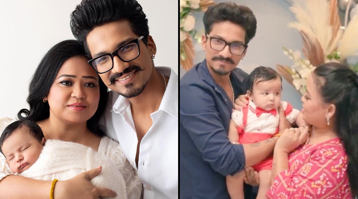 Cuteness Alert!  Bharti Singh and Haarsh Limbachiyaa reveal their baby Laksh’s face for the first time