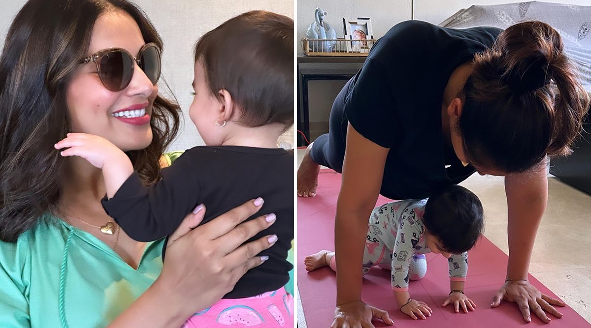 Aww! Check Out Bipasha Basu And Her Daughter Devi's Heartwarming Yoga Moment Is The Cutest Thing On The Internet Today! (View Post)