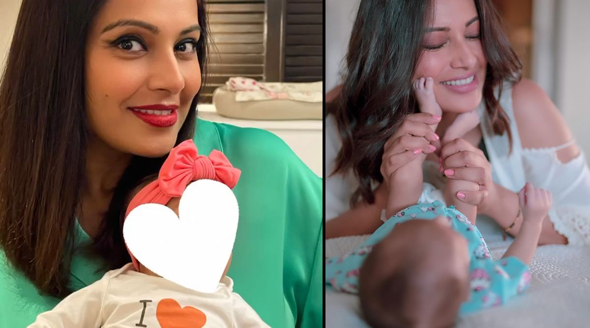 Bipasha Basu terms Motherhood as the MOST BEAUTIFUL ROLE and shares baby Devi pictures; SEE PICS Inside!