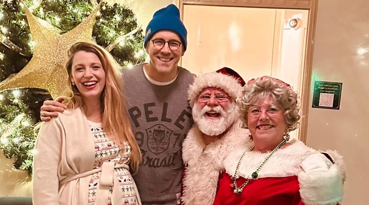Mom-to-be, Blake Lively and husband Ryan Reynolds give a sneak peek of their Christmas holiday! See the post here!