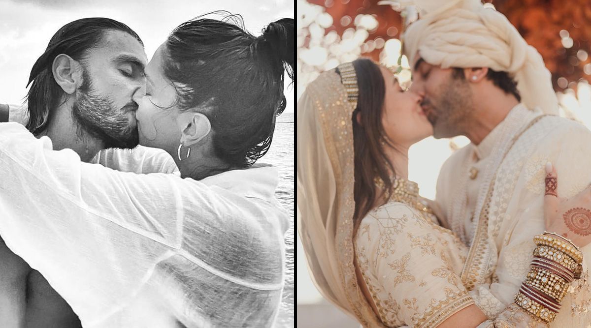 6 Bollywood couples—from Deepika Padukone and Ranveer Singh to Alia Bhatt and Ranbir Kapoor—are highly passionate in real life while kissing up to one other