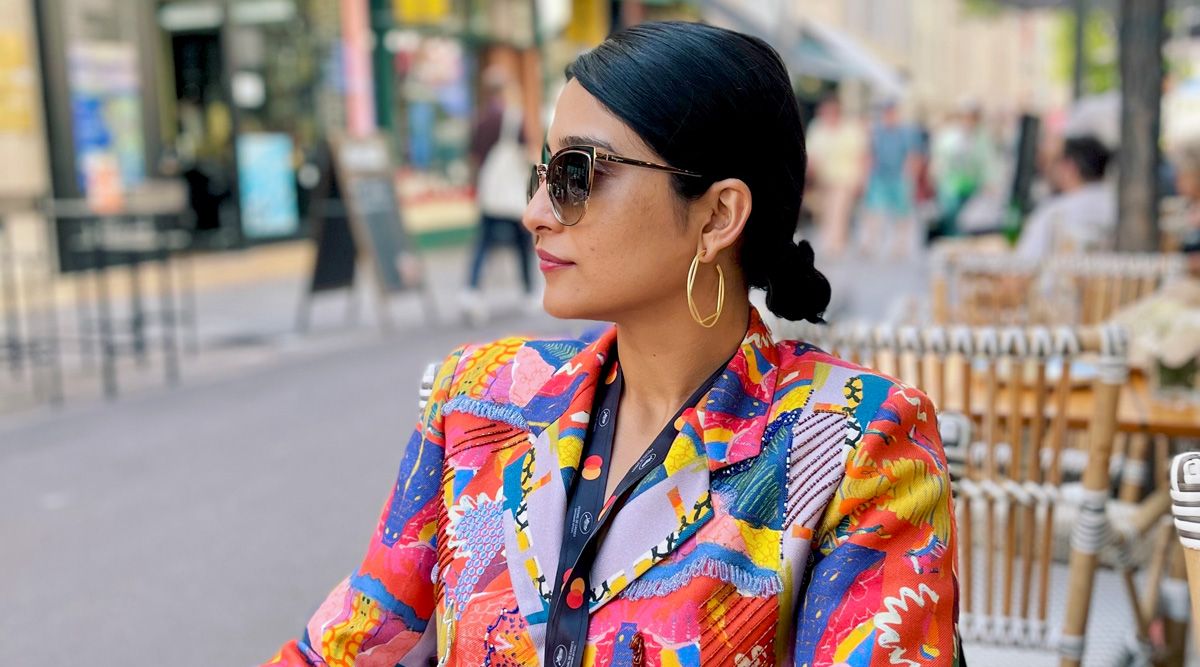 Cannes 2022: Regina Cassandra slays in her printed pantsuit as she hits the red carpet