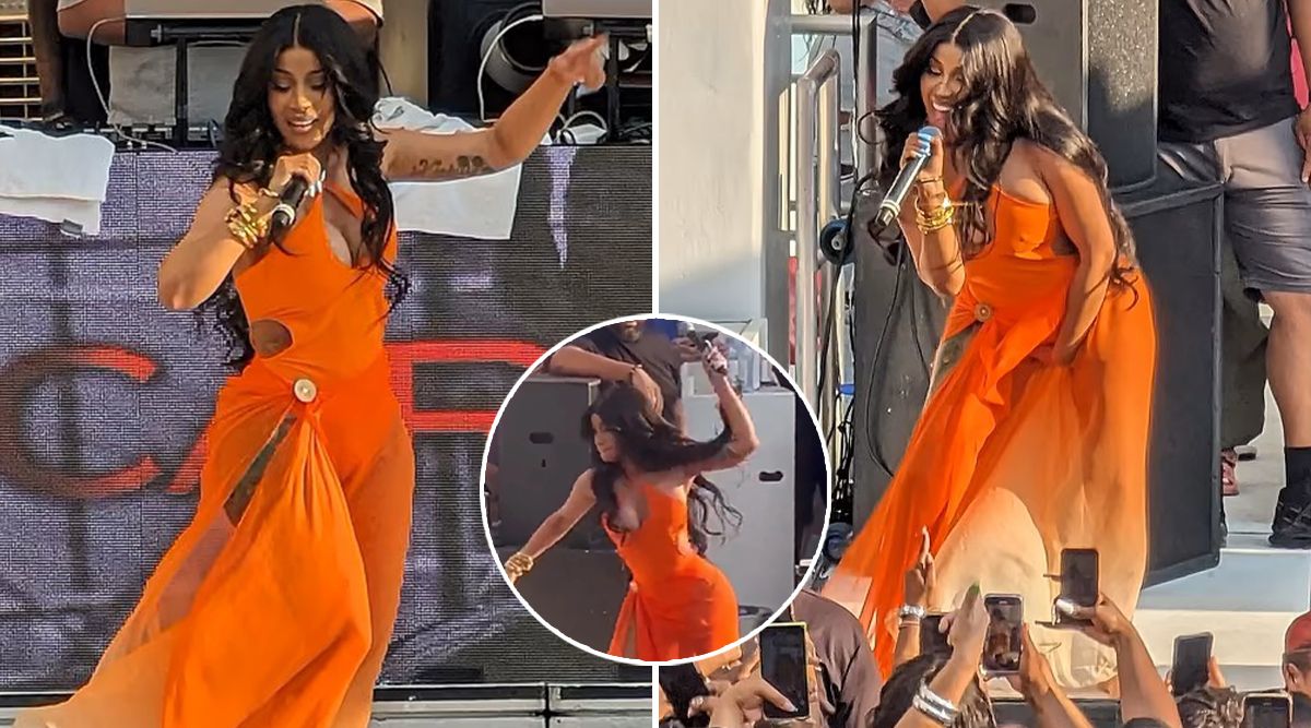 Cardi B Throws Mic On A Fan Who TOSSES A Drink On Her Amid Performance; Netizens Say ‘Finally A Celebrity Fighting Back’ (Watch Video)