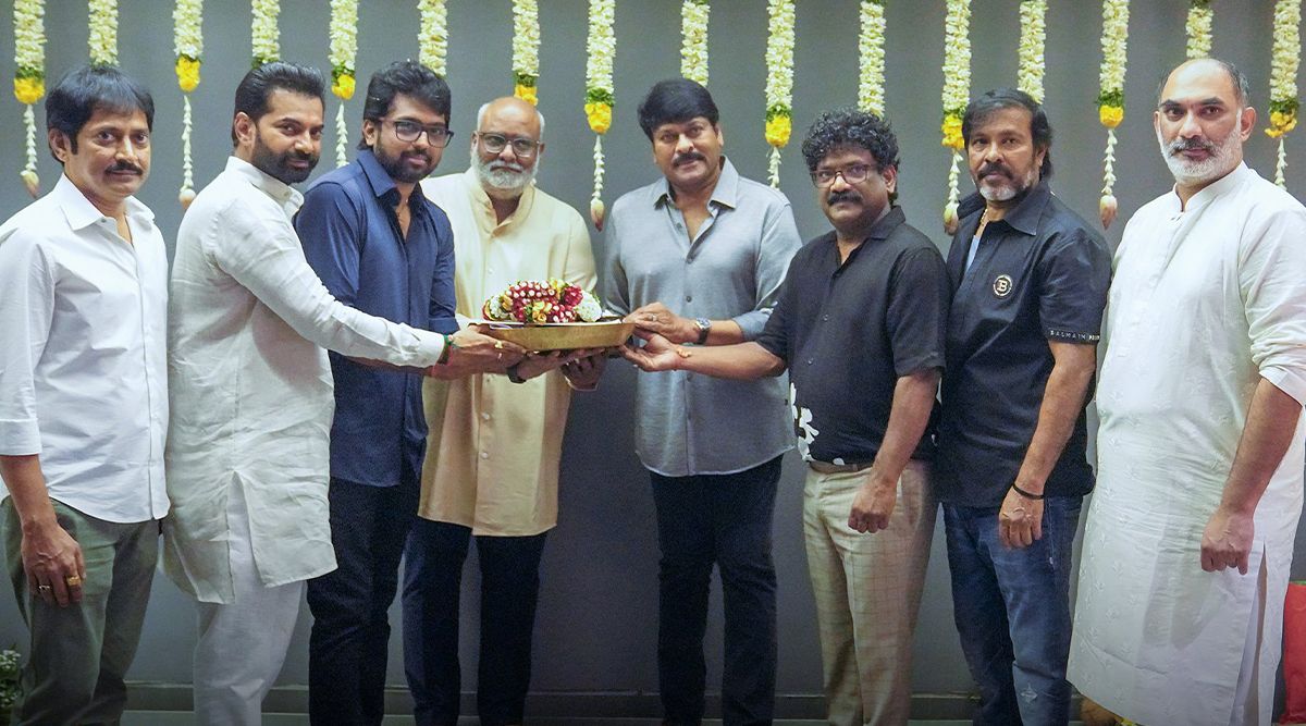 Mega 156: Chiranjeevi Announces The Commencement Of His New Film On The Auspicious Occasion Of Dusshera! (View Post)