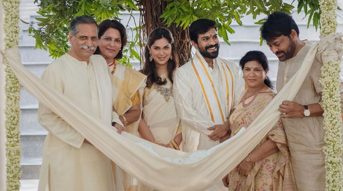 Ram Charan - Upasana Konidela Baby Naming  Ceremony: Chiranjeevi Announces Name Of Granddaughter! It's Klin Kaara Konidela