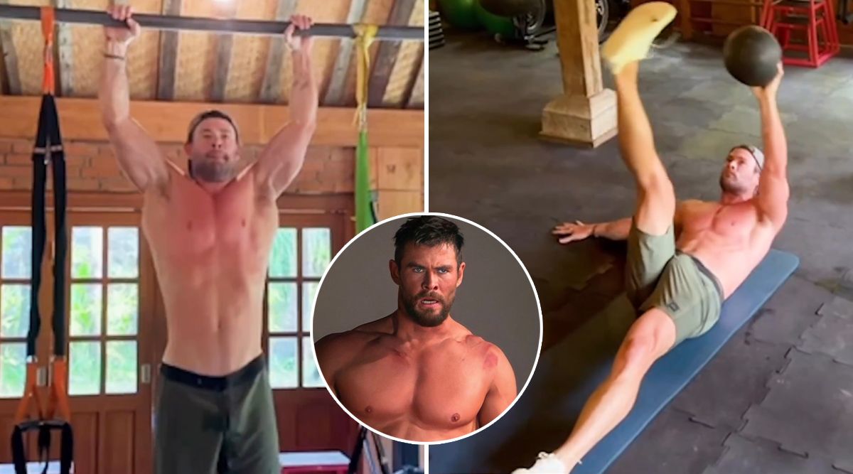 ‘Thor’ Actor Chris Hemsworth Suffers Major WARDROBE MALFUNCTION In Workout Clip (Watch Video)