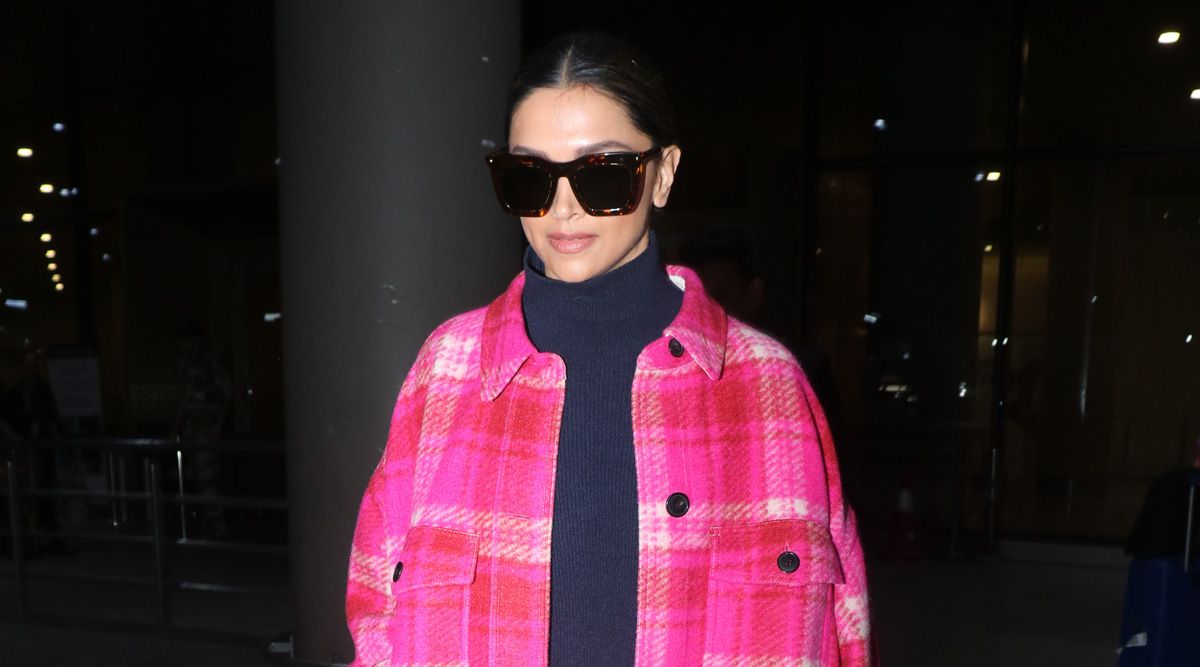 Bollywood star Deepika Padukone casually slayed her airport look returning from a shoot; SEE PICS!