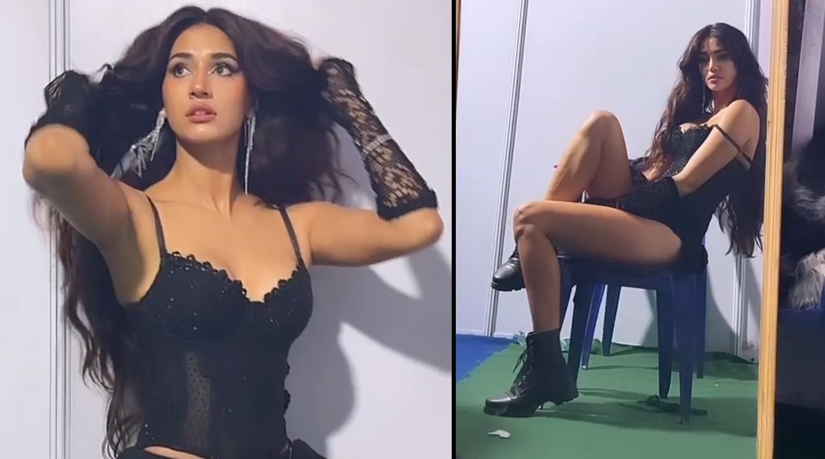 Disha Patani's SEXIER all-black look can't take eyes out of it; Watch out