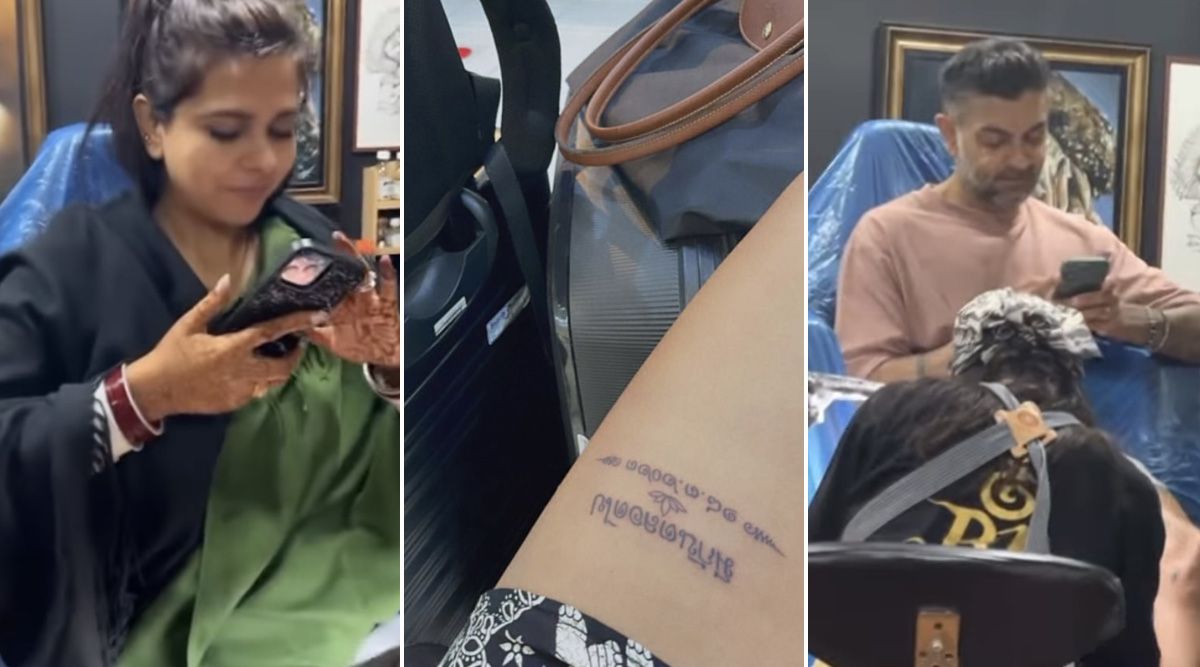 Newly Weds Dalljiet Kaur And Nikhil Patel Get INKED On Their Honeymoon In Thailand; (Watch Video)