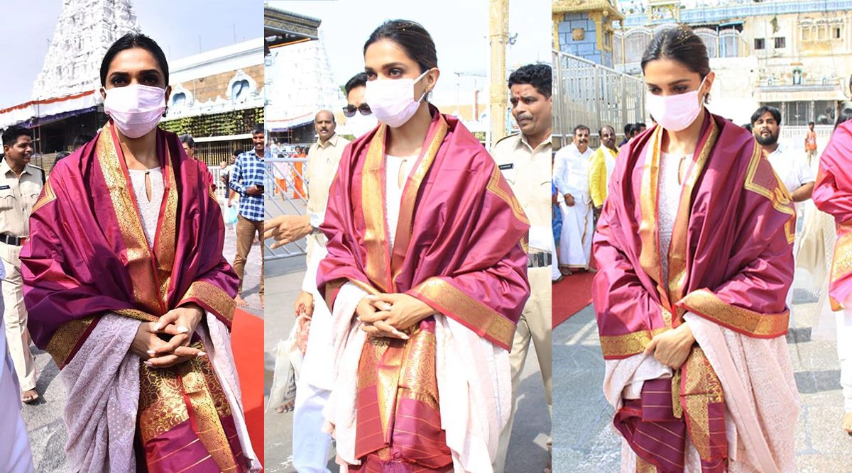 Deepika Padukone seeks blessing as she visits Tirupati Temple with family on father Prakash Padukone’s birthday