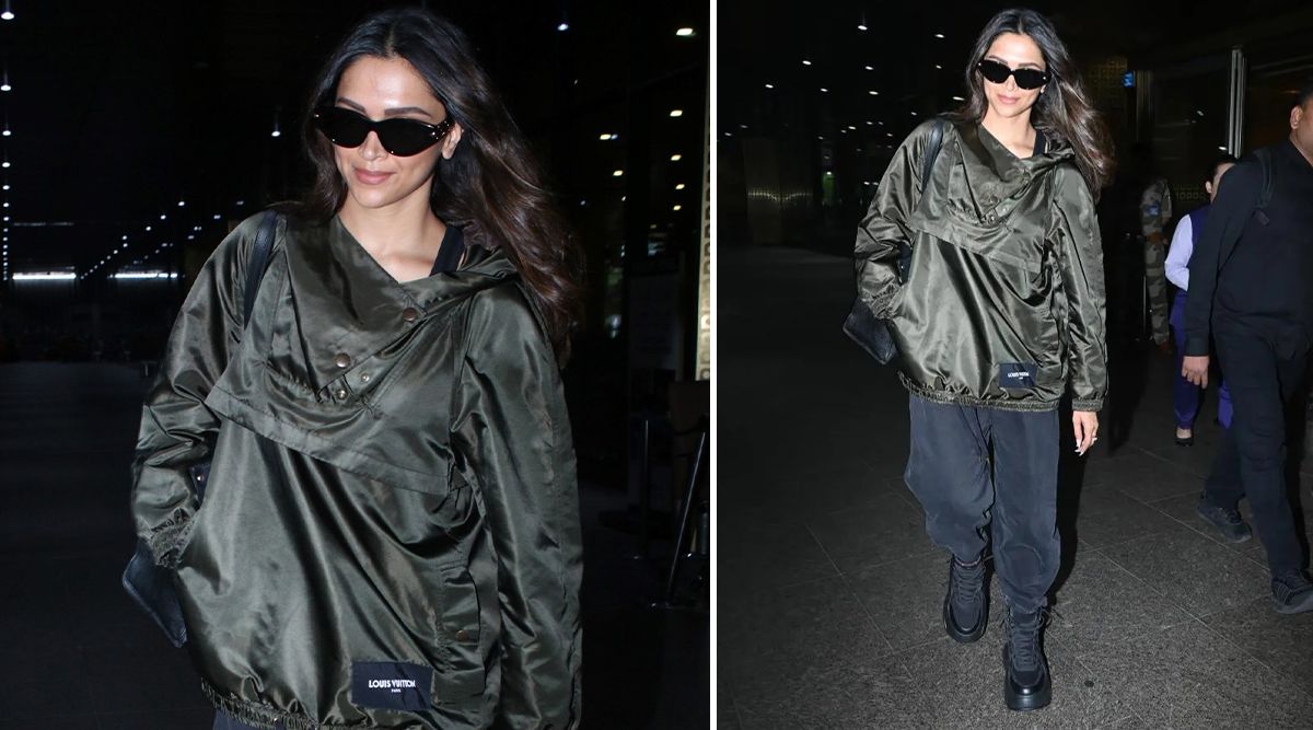 Deepika Padukone’s CLASSY Look In Jacket With Cosy Joggers Slaying Major Rainy Days Fashion Goals!