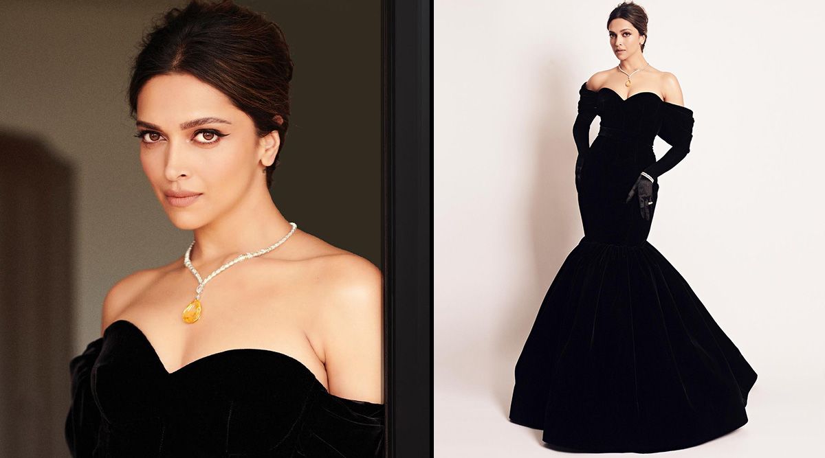 Oscars 2023: Deepika Padukone Steals The Show In An Off-Shoulder Black Gown By Louis Vuitton (View Pictures)
