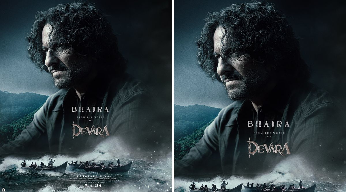Devara First Look: Saif Ali Khan’s Bhaira Avatar Leaves Fans In Awe! (View Poster) 
