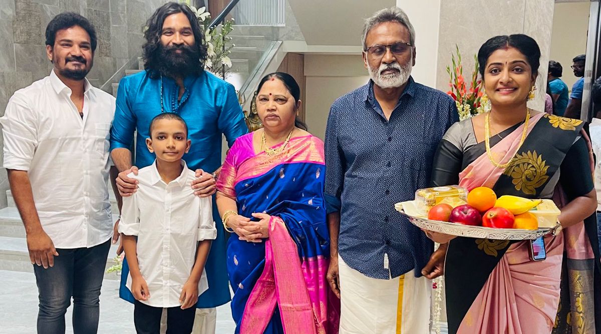 Dhanush holds a housewarming ceremony for his new 150 crores worth home in Chennai’s Poes Garden; Take a look at the pictures!
