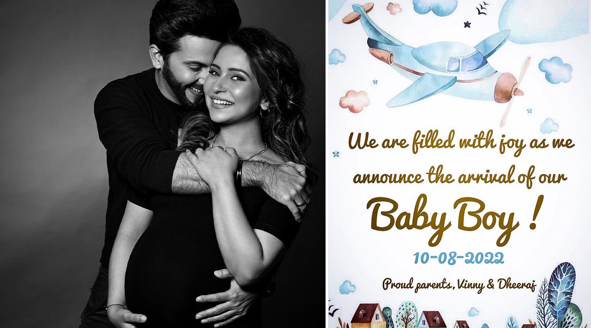 Dheeraj Dhoopar and Vinny Arora welcome a baby boy to their family; best wishes flood in from Riddhima Pandit, Adaa Khan, Drashti Dhami