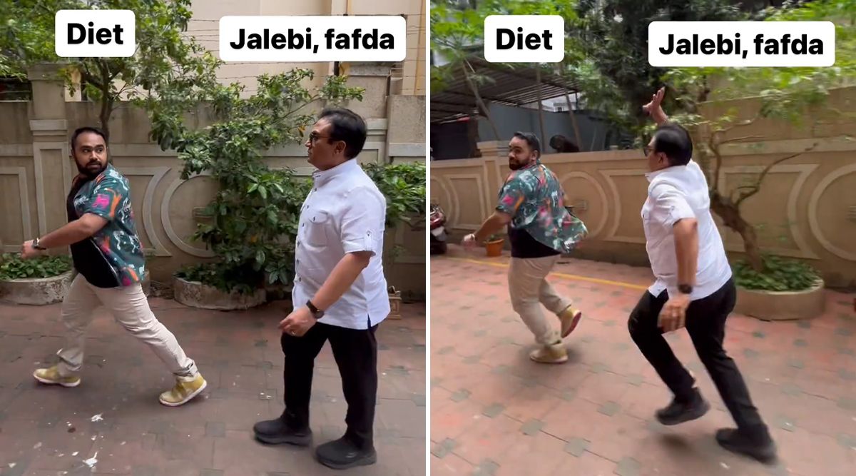 HILARIOUS! 'Taarak Mehta Ka Ooltah Chasmah' Fame Dilip Joshi Aka Jethalal Nails The 'Jalebi - Fafada Diet' Trend ( Watch Video)