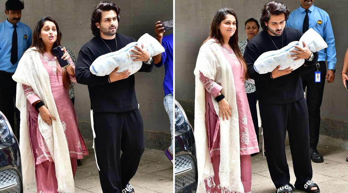 New Parents Dipika Kakar And Shoaib Ibrahim Make First Public Appearance With Their Little Baby Boy (Watch Video)