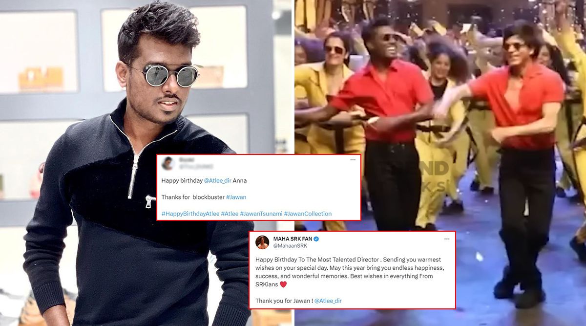 Jawan: #JawanTsunami Trend Sweeps Twitter As Film Director Atlee Celebrates His Birthday, Fans Can Not Stop Praising! (View Tweets)