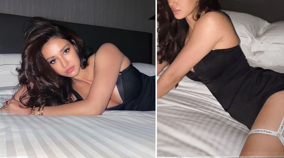 Oh La La! Disha Patani's Stylish Black BODYCON Is The SEXIEST Thing On The Internet Today! (View Pics)