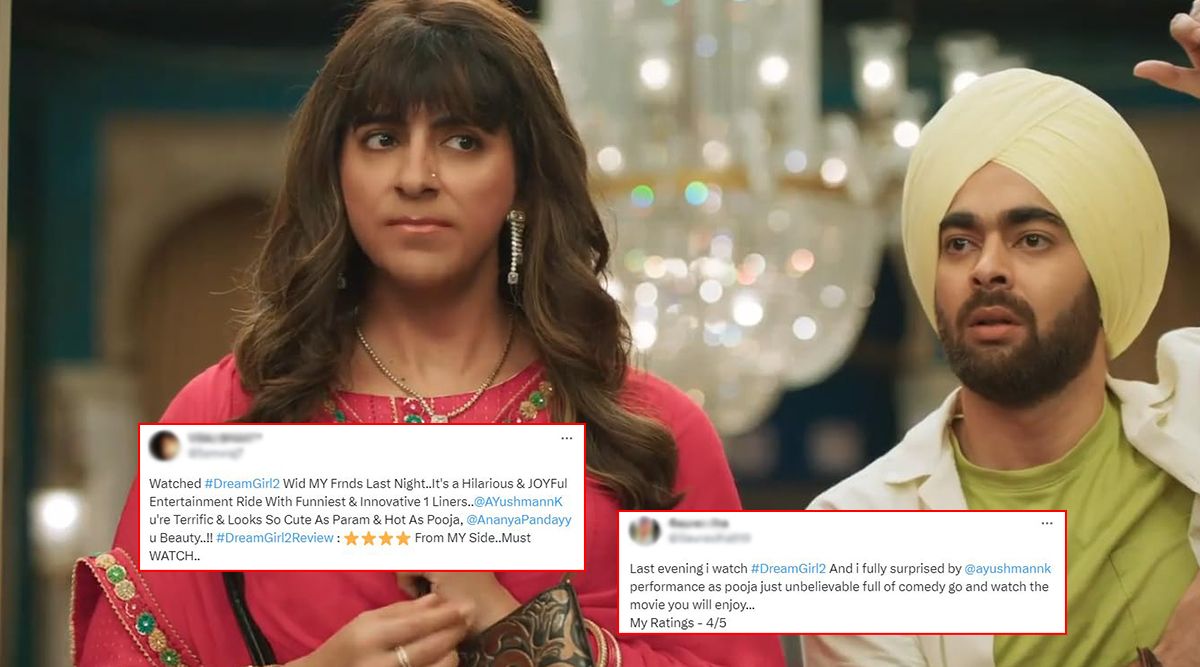 Dream Girl 2 Twitter Review: Ayushmann Khurrana's Comedy Film Sparks Controversy; Netizens Call It A Film With 'GHISE PITE' Jokes! (View Tweets)