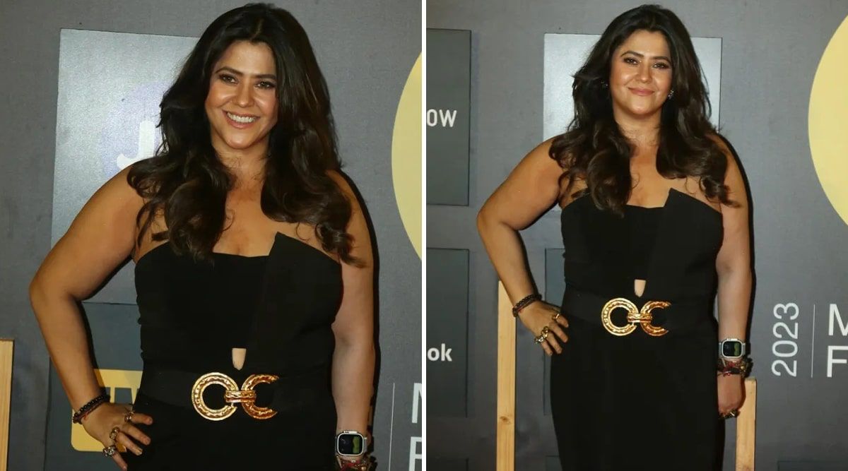 Sad! Ekta Kapoor Gets Fat Shamed For Wearing This Tight Dress At Jio MAMI Film Festival 2023