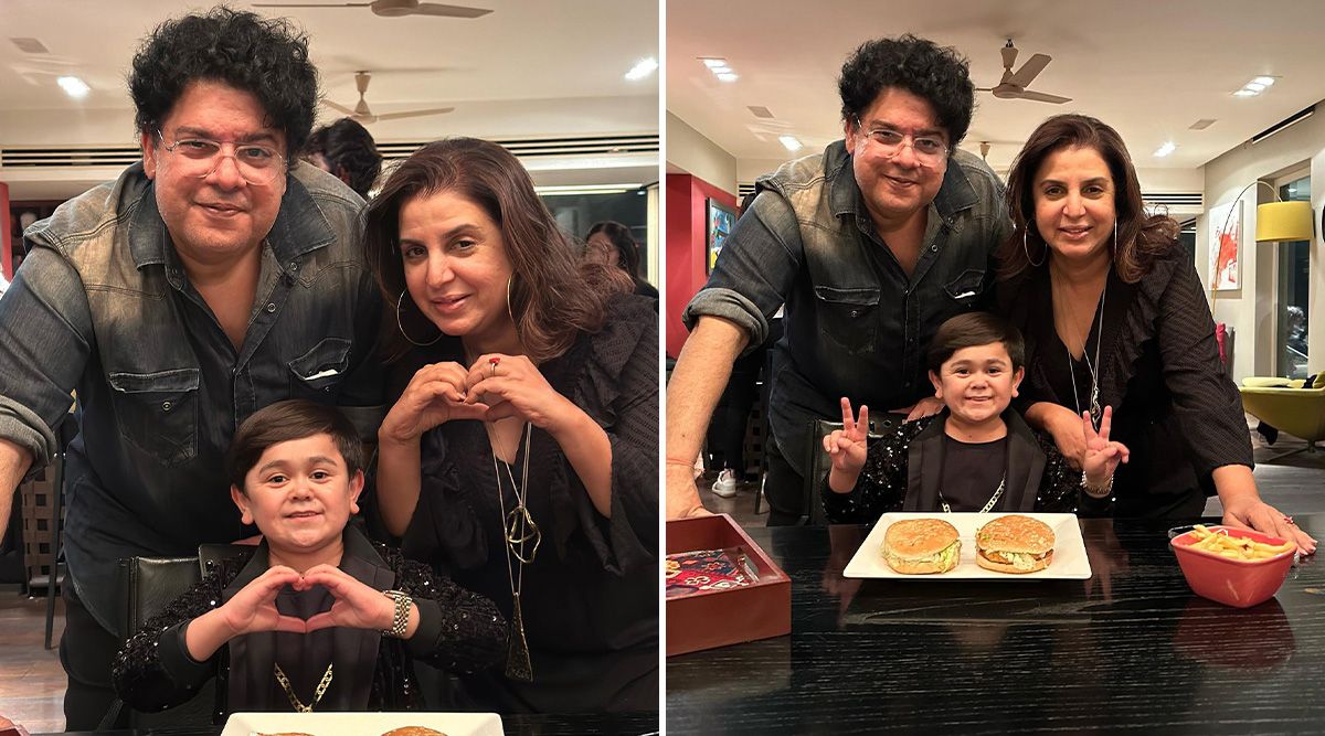 Abdu Rozik enjoys a BURGIR party with Sajid & Farah Khan after exiting from Bigg Boss 16; Check out!
