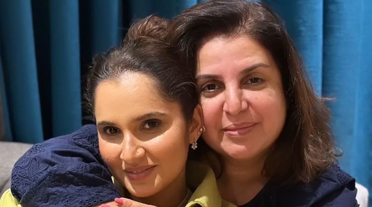 We make long-distance relationships work big time, says Farah Khan in a photo she posts with her best friend, Sania Mirza