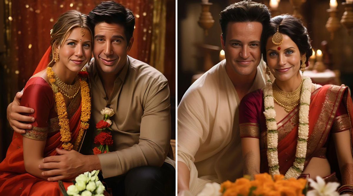 WOW! AI Artist Creates Images Of FRIENDS Cast In Indian Wedding Attires (See Viral Pics)