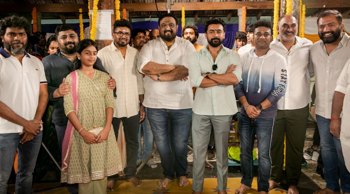 Suriya’s upcoming film Suriya42 goes on floors today; actor shares picture with the team