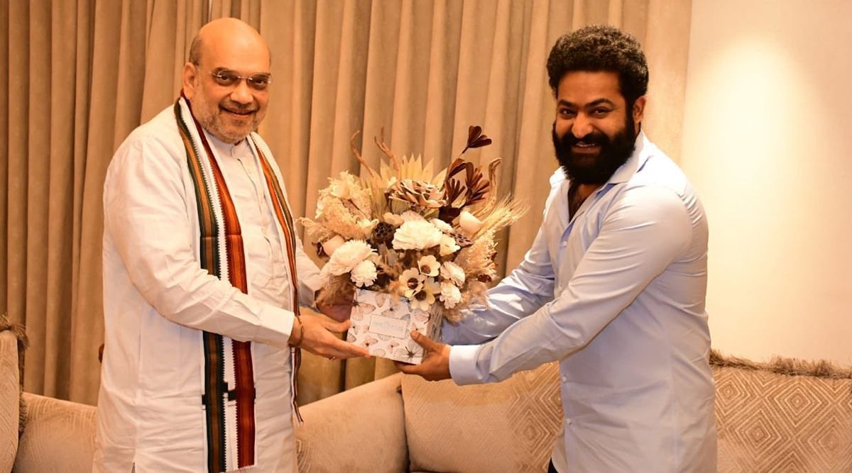 Jr NTR has the honour of meeting Home Minister Amit Shah who calls him 'gem of Telugu cinema'
