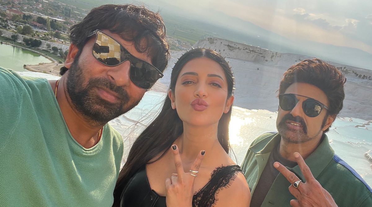 Balakrishna and Shruti Haasan are a VIBE in new TURKEY pictures