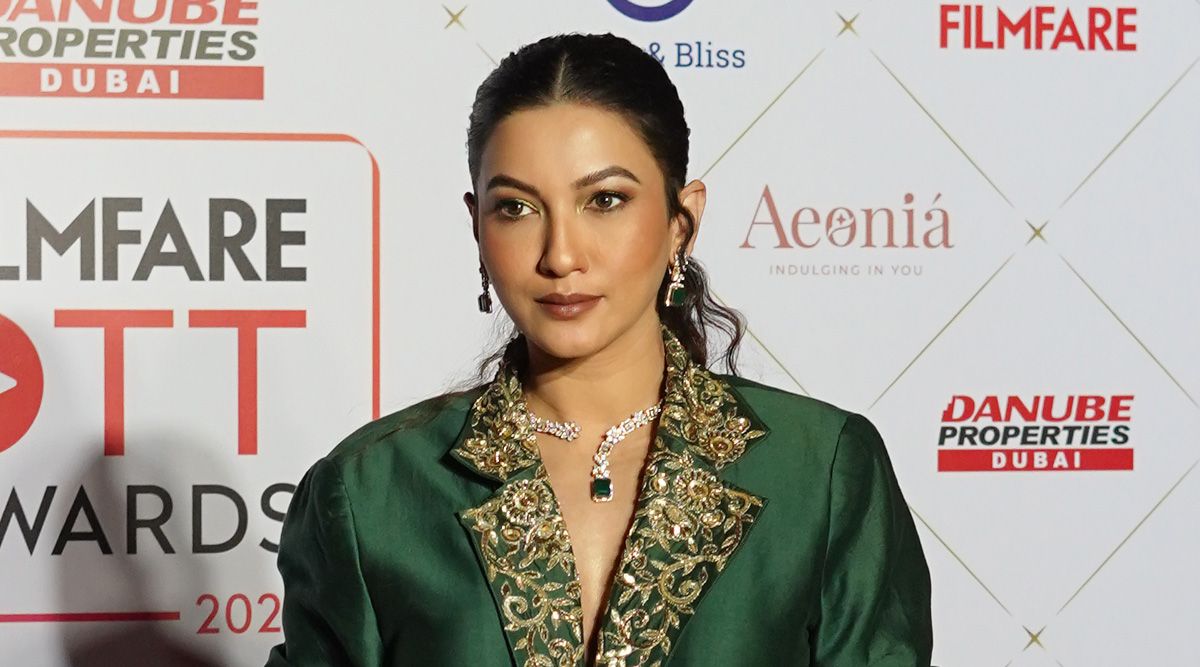 Day after making her pregnancy announcement, Gauahar Khan dazzles in green as she walks the red carpet!
