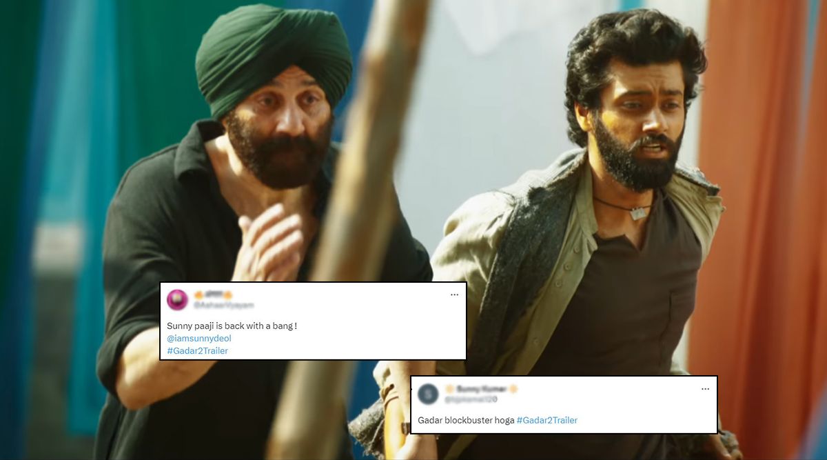 Gadar 2 Twitter Reactions: Sunny Deol - Ameesha Patel Starrer Gets A Mixed Reactions; While Netizens Laud Deol's Performance, Others Speculate It To Be A 'DISASTER'! (View Reactions)