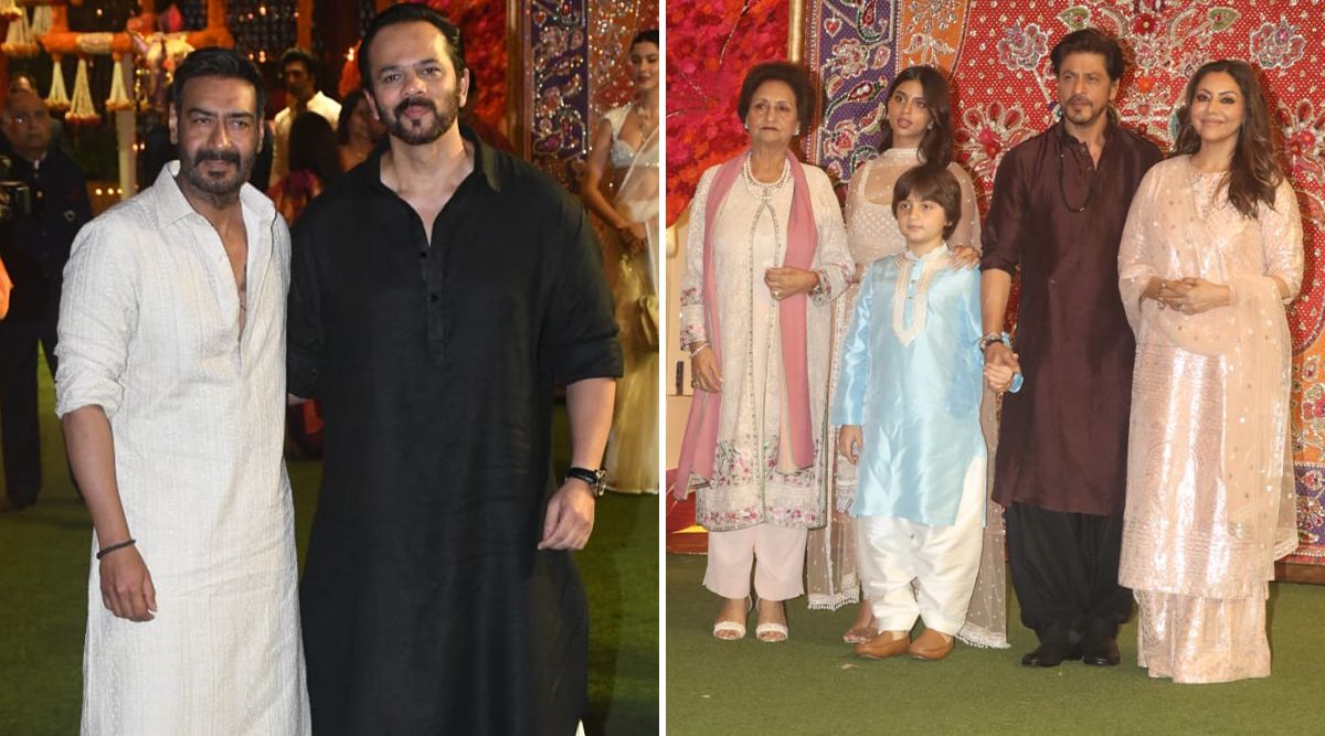 Ganesh Chaturthi 2023: From Ajay Devgn To Shah Rukh Khan, Take A Look At Celebs Who Attended Ambani’s Ganesh Puja!
