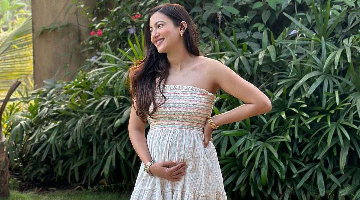 Mom-to-be Gauahar Khan POSTS a photo showing her baby bump in a cute outfit; Check out the picture!
